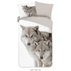 Good Morning Dekbedovertrek "Fera" - Zand - (140x220 Cm)