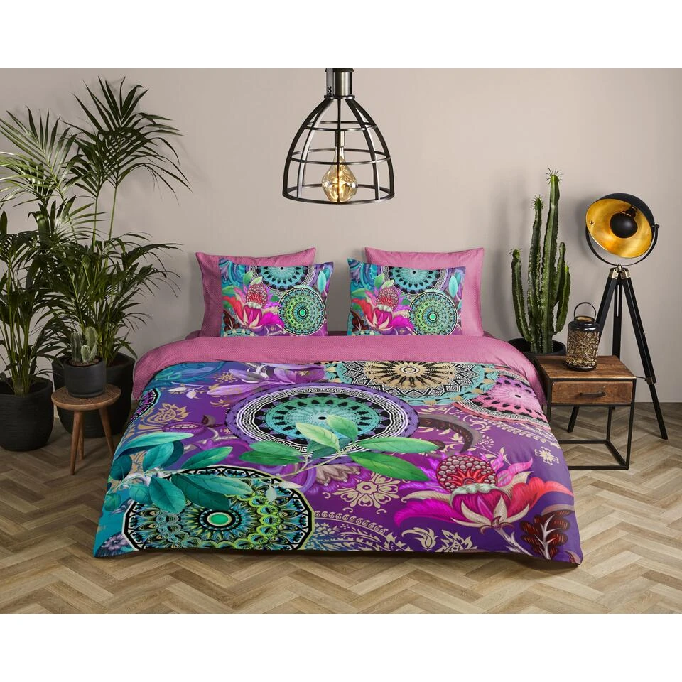 HIP Dekbedovertrek "Axelle" - Multi - (240x220 Cm) 4 HIP Dekbedovertrek "Axelle" - Multi - (240x220 Cm) - Afbeelding 2