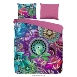 Nieuwe Producten 13 HIP Dekbedovertrek "Axelle" - Multi - (200x220 Cm)