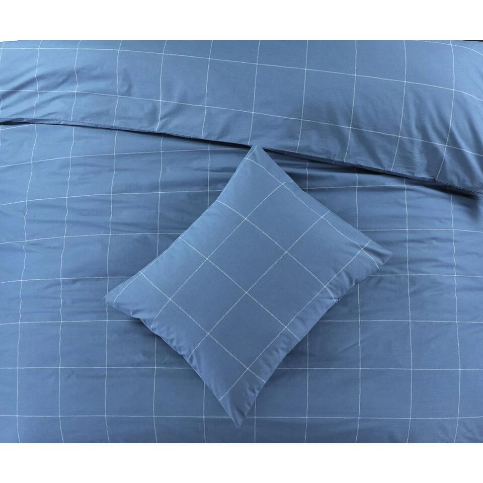 Day Dream Duuk - Dekbedovertrek - Eenpersoons - 140x200/220 Cm - Blauw 6 Day Dream Duuk - Dekbedovertrek - Eenpersoons - 140x200/220 Cm - Blauw - Afbeelding 4