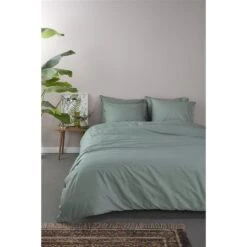 Ambiante Dekbedovertrek Bamboo Uni Green-Lits-jumeaux (260 X 200/220 Cm) -Winkel Voor Premium Beddengoed 1000098851 0102