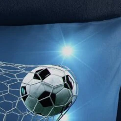 Pure Dekbedovertrek "Fans" - Blauw - (135x200 Cm) -Winkel Voor Premium Beddengoed 1000098879 0102