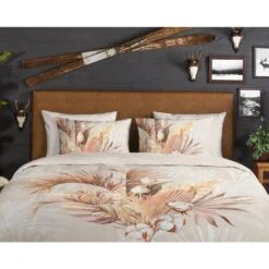 Good Morning Dekbedovertrek "Gia" - Zand - (140x220 Cm) 8 Good Morning Dekbedovertrek "Gia" - Zand - (140x220 Cm) -Winkel Voor Premium Beddengoed 1000099005 0110