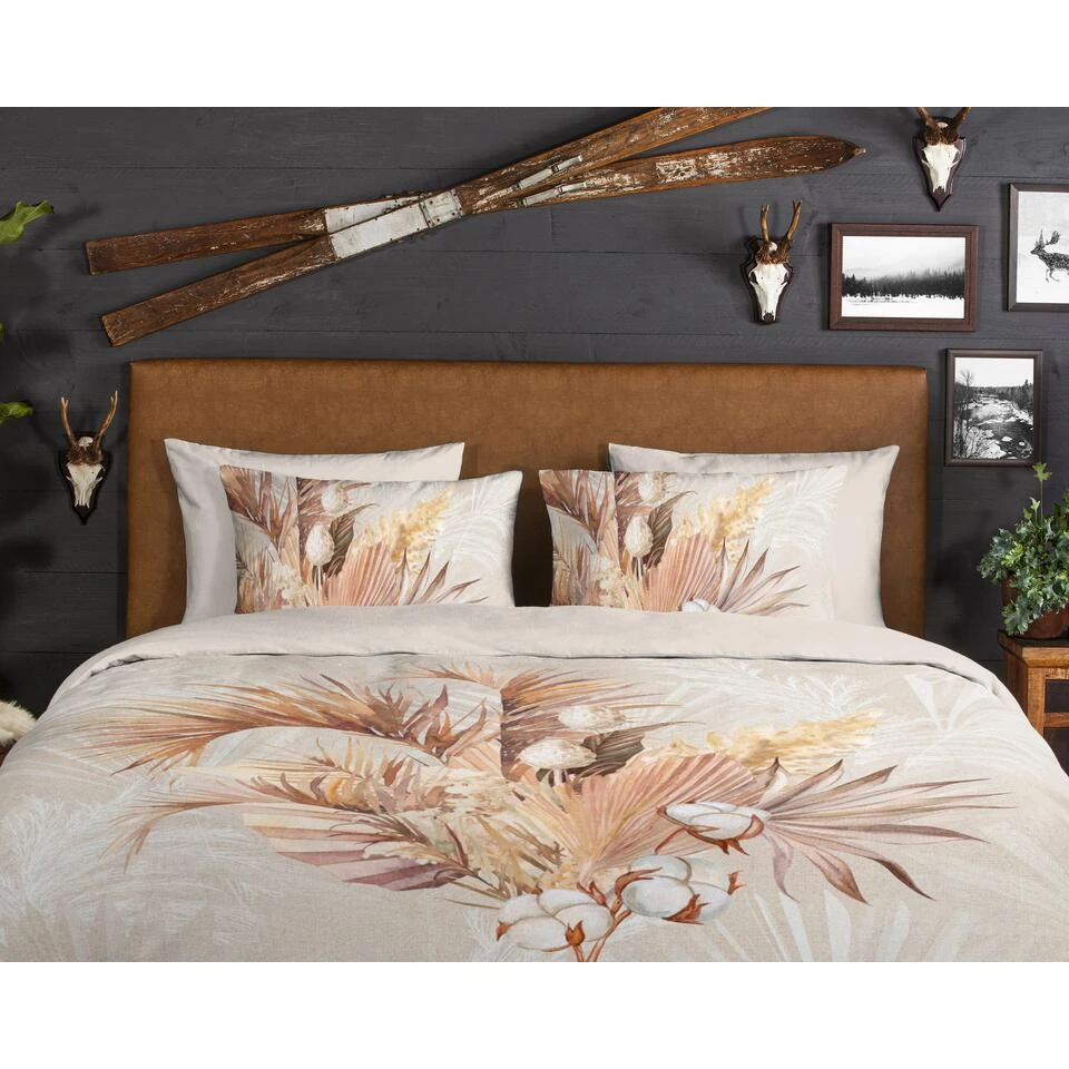 Good Morning Dekbedovertrek "Gia" - Zand - (200x220 Cm) 5 Good Morning Dekbedovertrek "Gia" - Zand - (200x220 Cm) - Afbeelding 3