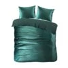 Papillon Dekbedovertrek Uni Velvet - 200x200/220 Cm - Groen -Winkel Voor Premium Beddengoed 1000107935
