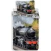 Locomotief Dekbedovertrek Trein - Eenpersoons - 140 X 200 Cm - Katoen -Winkel Voor Premium Beddengoed 1000110979