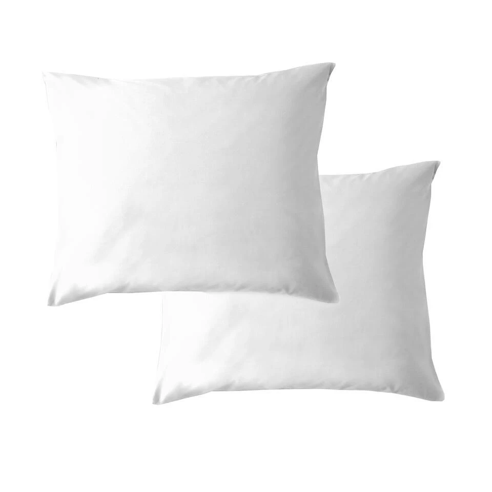 Cinderella - Premium Molton Kussenslopen Met Rits - 60x70 - White - 2 Stuks 3 Cinderella - Premium Molton Kussenslopen Met Rits - 60x70 - White - 2 Stuks