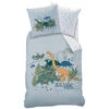 Merkloos Matt & Rose Dekbedovertrek Dino Jungle - Eenpersoons - 140 X 200 Cm - Katoen -Winkel Voor Premium Beddengoed 1000125784