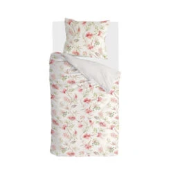 Walra - Dekbedovertrek Spring Beauty - 140x220 Cm - Beige