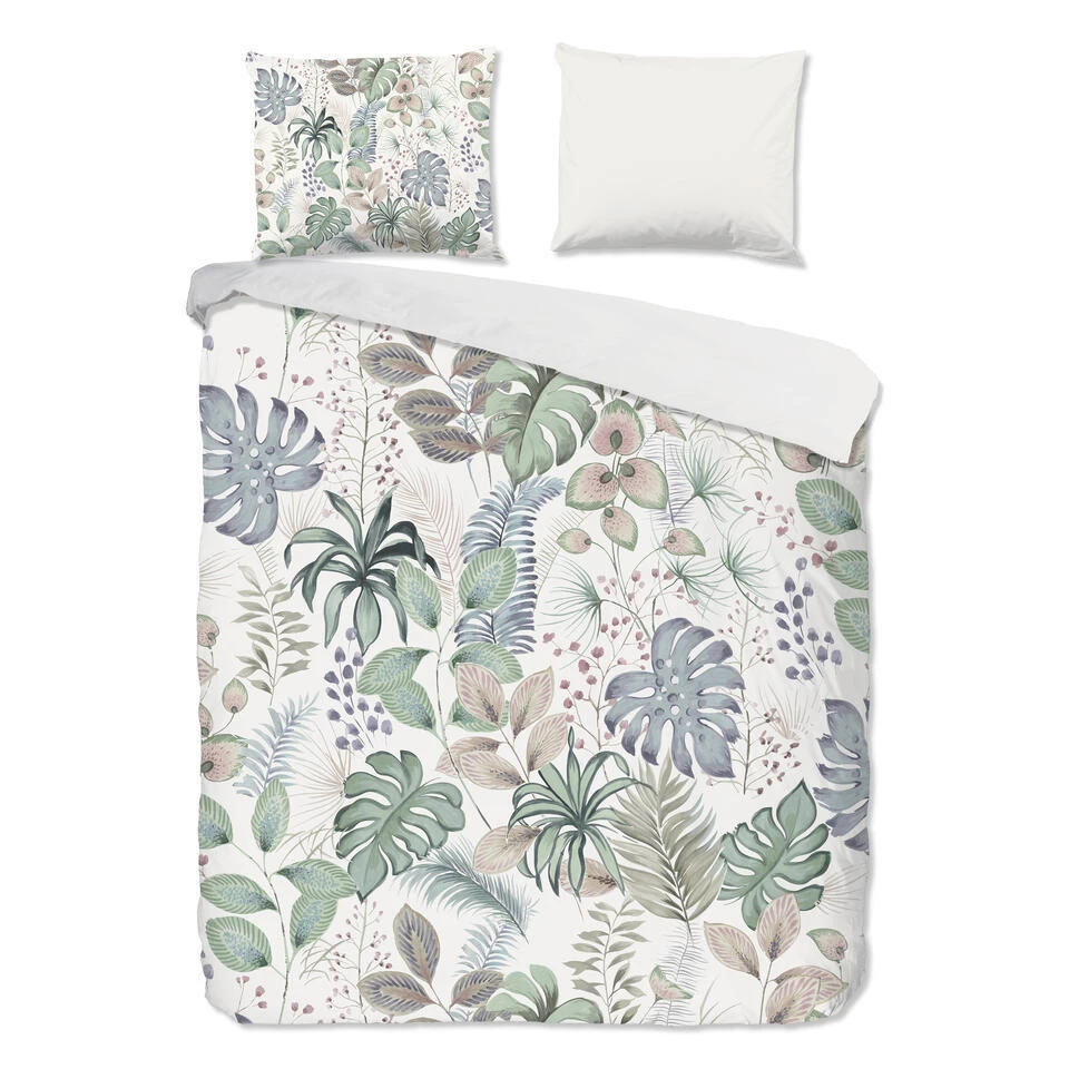 Good Morning Dekbedovertrek "bladeren" - Multi - (240x200/220 Cm) - Katoen 3 Good Morning Dekbedovertrek "bladeren" - Multi - (240x200/220 Cm) - Katoen