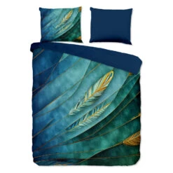 Pure Dekbedovertrek "veren" - Multi - (200x200/220 Cm) - Microfiber