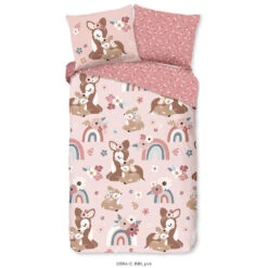 Good Morning BIBI Kinderdekbedovertrek Roze
