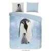 Good Morning Pinguïns Flanel Debedovertrek Multi-Lits-jumeaux (270 X 200/220 Cm) -Winkel Voor Premium Beddengoed 1000135585
