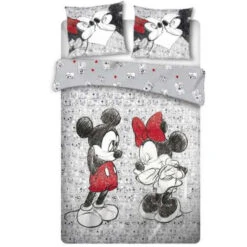 Disney Minnie Mouse Dekbedovertrek Cartoon - 240 X 220 Cm - Polyester