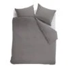 Ambiante Cotton Uni Dekbedovertrek - 200x200/220 - Grijs