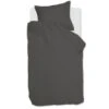 Ambiante Satin Uni Dekbedovertrek - 140x200/220 - Donker Grijs 2 Ambiante Satin Uni Dekbedovertrek - 140x200/220 - Donker Grijs -Winkel Voor Premium Beddengoed 1000154713