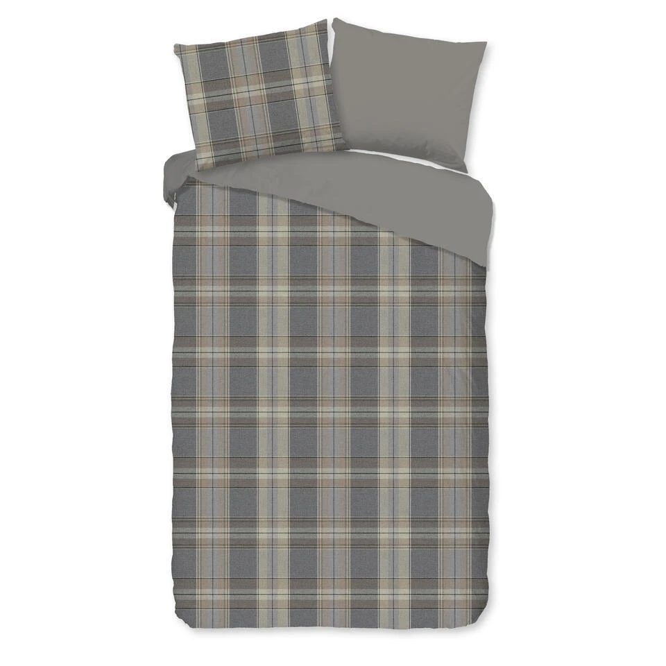 Good Morning Dekbedovertrek "geruite Print" - Multi - (140x200/220 Cm) - Katoen 3 Good Morning Dekbedovertrek "geruite Print" - Multi - (140x200/220 Cm) - Katoen