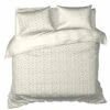 De Witte Lietaer Dekbedovertrek Dentree Soft White - 200 X 200/220 Cm - Flanel -Winkel Voor Premium Beddengoed 1000156684