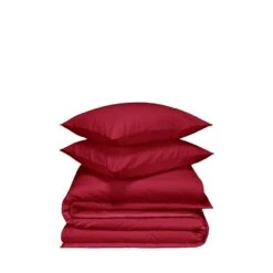 De Witte Lietaer Dekbedovertrek Laura Burgundy - 240 X 220 Cm - Flanel