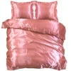Glanzend Satijnen Dekbedovertrek Beauty Silk Oude Roze-1-persoons (... -Winkel Voor Premium Beddengoed 1000157907
