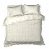 De Witte Lietaer Dekbedovertrek Dentree Soft White - 260 X 240 Cm - Flanel -Winkel Voor Premium Beddengoed 1000158841