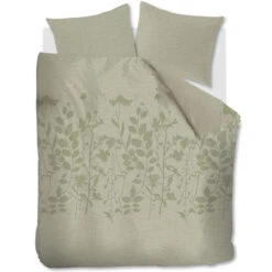 Ariadne At Home Plant Dekbedovertrek - Licht Groen-1-persoons (140...