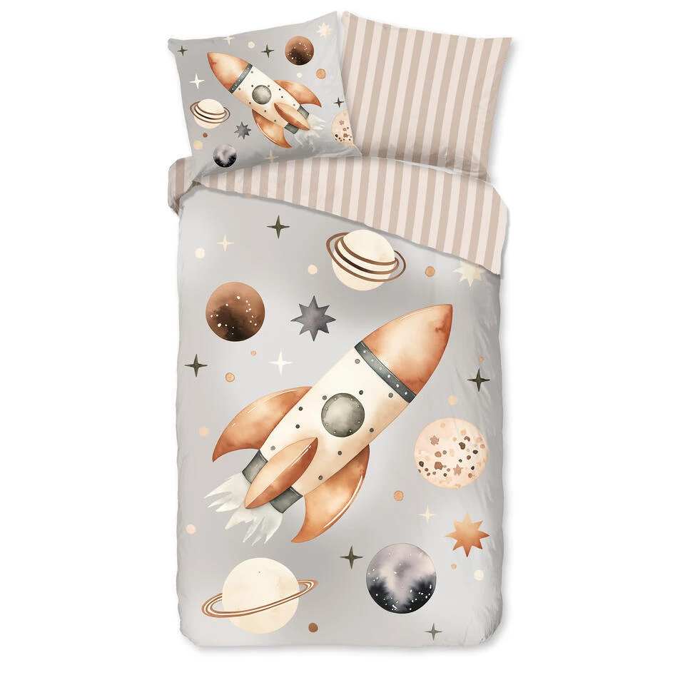 Good Morning Kinderdekbedovertrek Rocket Explorer 3 Good Morning Kinderdekbedovertrek Rocket Explorer