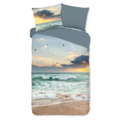 Pure Strand En Zee Dekbedovertrek Multi-1-persoons (140 X 200/220 Cm)