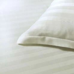 Papillon Dekbedovertrek Satijn Streep - 200x200/220 Cm - Crème -Winkel Voor Premium Beddengoed 1157282028 0102