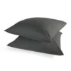 Dindi Home - Kussensloop Plain Beauty - 2x 60x70 Cm - Zwart