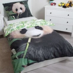Animal Pictures Panda - Dekbedovertrek - Eenpersoons - 140 X 200 Cm - Multi 7 Animal Pictures Panda - Dekbedovertrek - Eenpersoons - 140 X 200 Cm - Multi -Winkel Voor Premium Beddengoed 1248980566 0102