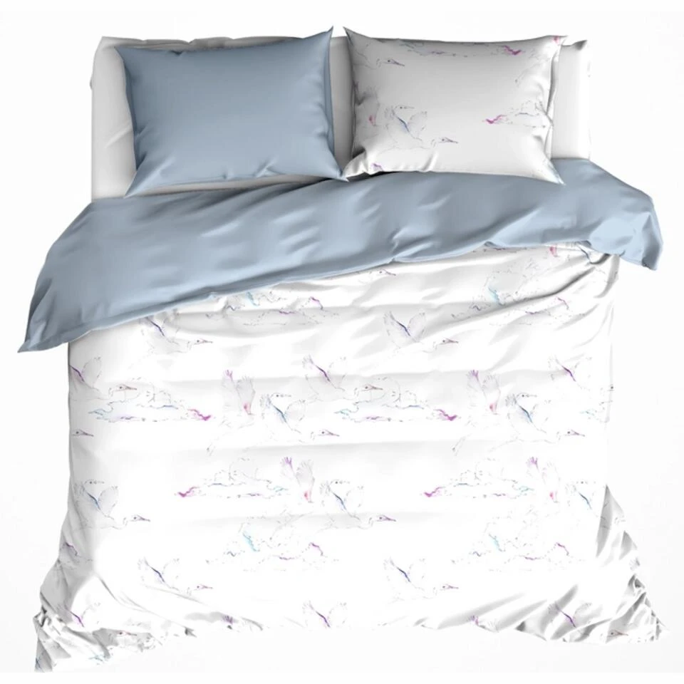 De Witte Lietaer Dekbedovertrek Ave - Hotelmaat - 260x240cm - Katoen 3 De Witte Lietaer Dekbedovertrek Ave - Hotelmaat - 260x240cm - Katoen