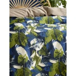 De Witte Lietaer Dekbedovertrek Elm - 140 X 200/220 Cm - Groen 8 De Witte Lietaer Dekbedovertrek Elm - 140 X 200/220 Cm - Groen -Winkel Voor Premium Beddengoed 1302374053 0102