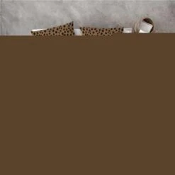 Byrklund - Dekbedovertrek Go Wild - 140x220 Cm - Cognac -Winkel Voor Premium Beddengoed 1315552873 0103
