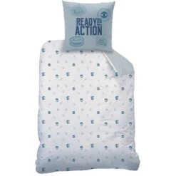 Playmobil Team Dekbedovertrek - Eenpersoons - 140 X 200 Cm - Multi -Winkel Voor Premium Beddengoed 1328651879 0102