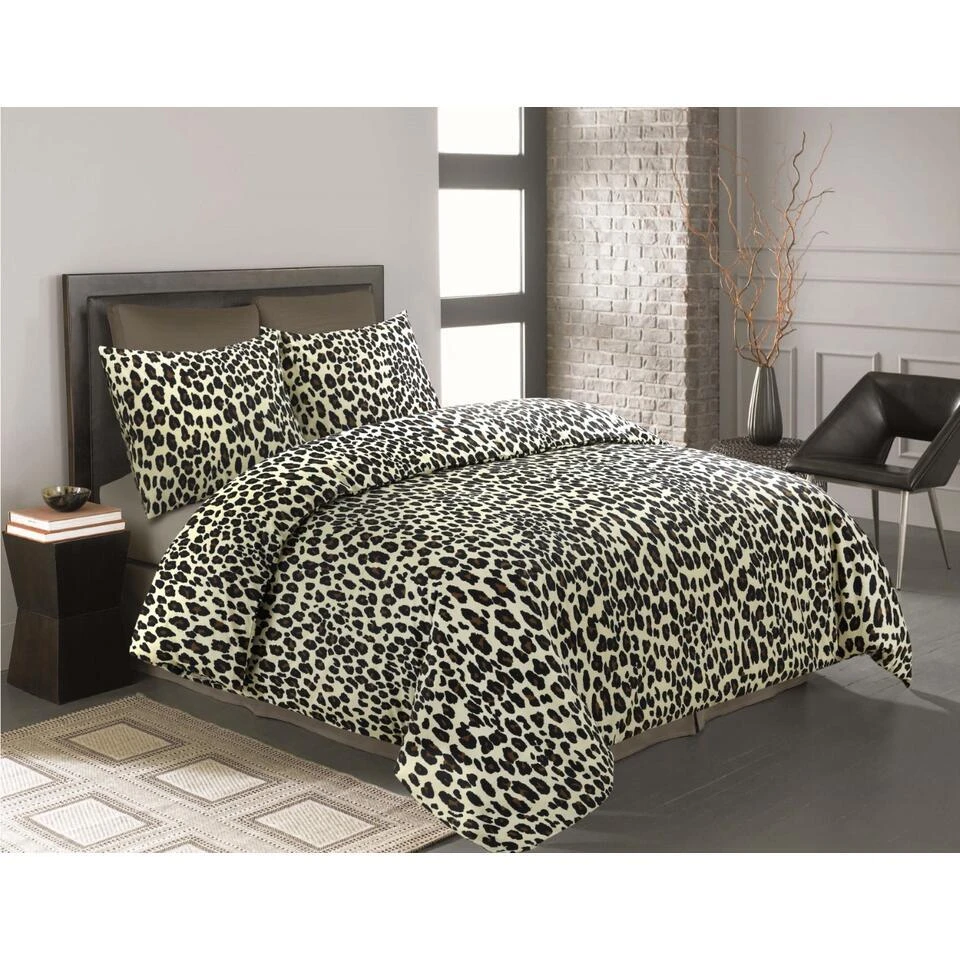 Day Dream Dekbedovertrek Panter - 240x200/220 Cm - Beige 5 Day Dream Dekbedovertrek Panter - 240x200/220 Cm - Beige - Afbeelding 3