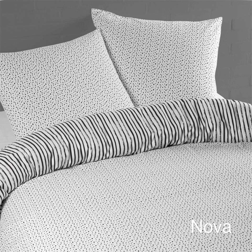 Day Dream Dekbedovertrek Nova - 240x200/220 Cm - Wit 4 Day Dream Dekbedovertrek Nova - 240x200/220 Cm - Wit - Afbeelding 2