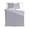 Mistral Home Dekbedovertrek 100% Gewassen Katoen Grijs 260x240 Cm -Winkel Voor Premium Beddengoed 1492060390