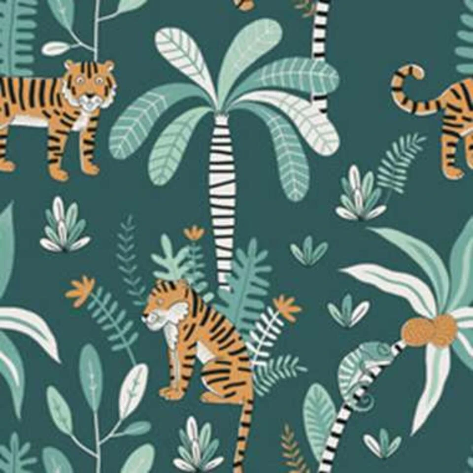 Mistral Home Dekbedovertrek Kids 100% Katoen Tijger 140x200 Cm 5 Mistral Home Dekbedovertrek Kids 100% Katoen Tijger 140x200 Cm - Afbeelding 3