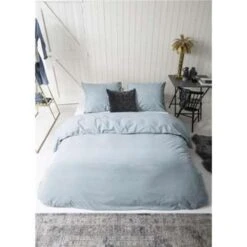 Walra - Dekbedovertrek Vintage Cotton - 200x220 Cm - Jeans Blauw -Winkel Voor Premium Beddengoed 1662450996 0103