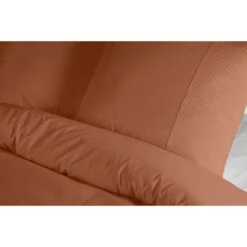 Papillon Deluxe+ Dekbedovertrek Mendoza - 140 Cm - Koperkleurig -Winkel Voor Premium Beddengoed 1791315580 0102