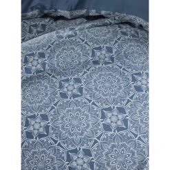 De Witte Lietaer Dekbedovertrek Henna - 260 X 240 Cm - Blauw -Winkel Voor Premium Beddengoed 1850179466 0101
