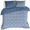 De Witte Lietaer Dekbedovertrek Henna - 260 X 240 Cm - Blauw -Winkel Voor Premium Beddengoed 1850179466