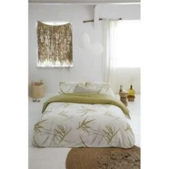 Walra - Dekbedovertrek Remade Bamboo Grasses - 240x220 Cm - Honing Mosterd -Winkel Voor Premium Beddengoed 1863985962 0103