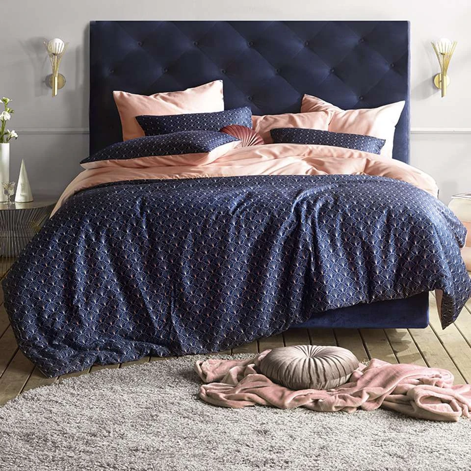 De Witte Lietaer Dekbedovertrek Idyllic - 260 X 240 Cm - Blauw 5 De Witte Lietaer Dekbedovertrek Idyllic - 260 X 240 Cm - Blauw - Afbeelding 3