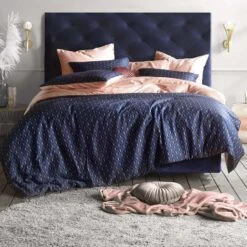 De Witte Lietaer Dekbedovertrek Idyllic - 260 X 240 Cm - Blauw