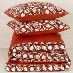 De Witte Lietaer Dekbedovertrek Katoen Tulipa - Hotelmaat - 260 X 240 Cm -Winkel Voor Premium Beddengoed 1882793287 0103