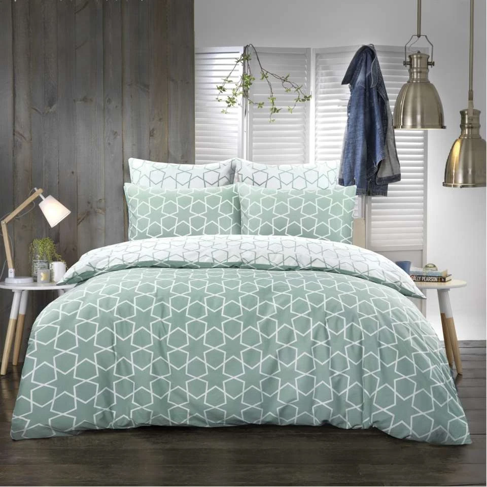 Day Dream Dekbedovertrek Floor - 240x200/220 Cm - Blauw 3 Day Dream Dekbedovertrek Floor - 240x200/220 Cm - Blauw - Afbeelding 2