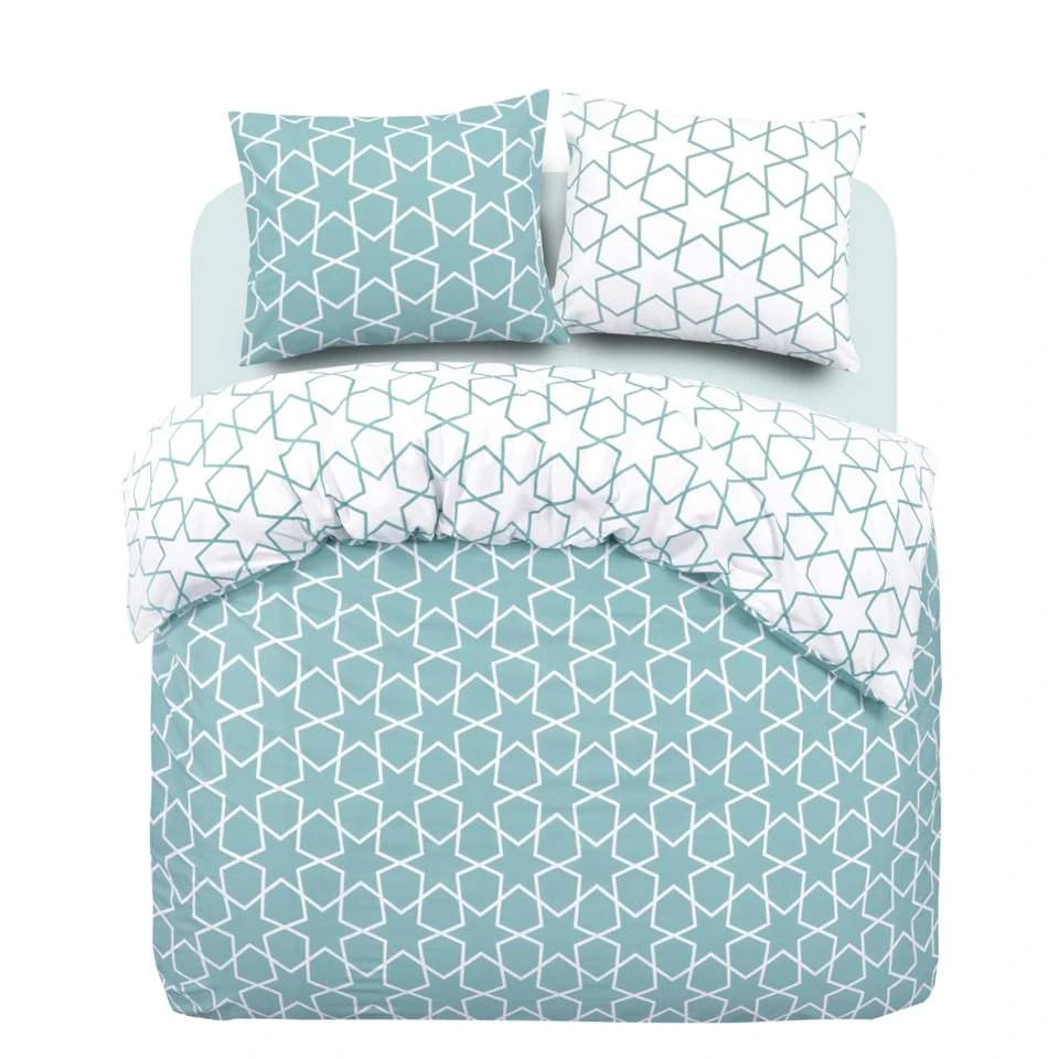 Day Dream Dekbedovertrek Floor - 240x200/220 Cm - Blauw 2 Day Dream Dekbedovertrek Floor - 240x200/220 Cm - Blauw