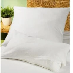 Day Dream Kussensloop - Molton Stretch - 60x70 Cm - Wit